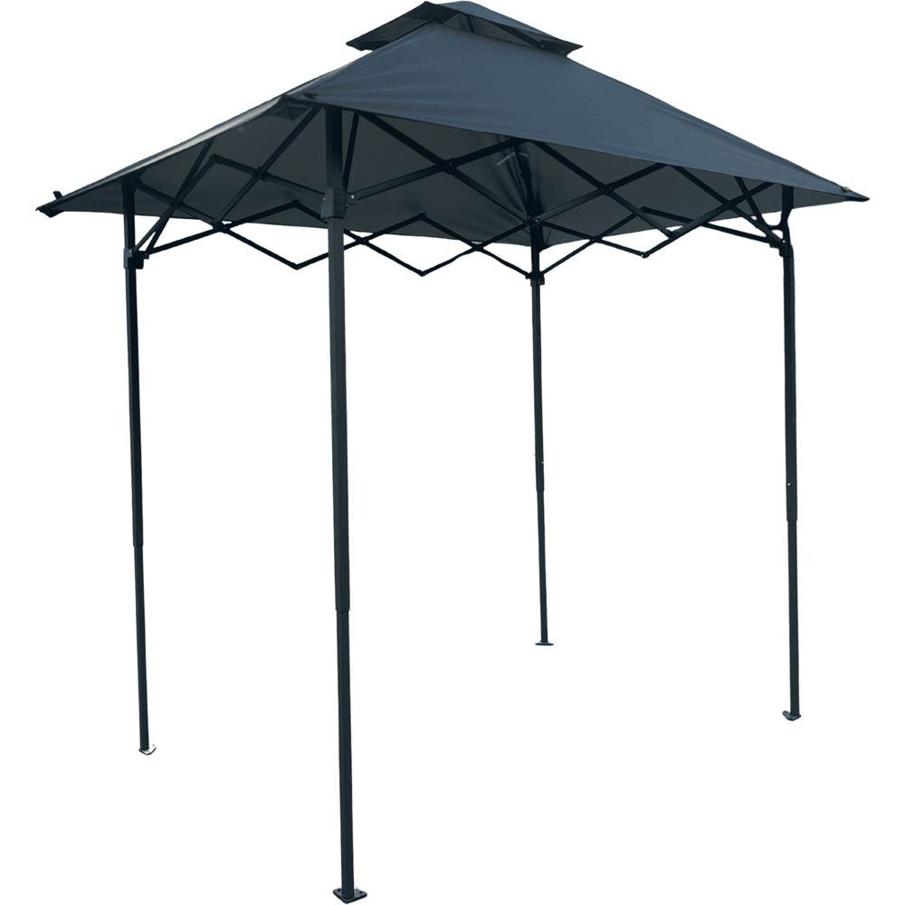 Home Source Verano 2.5 x 1.6m Black Folding BBQ Gazebo Image 2