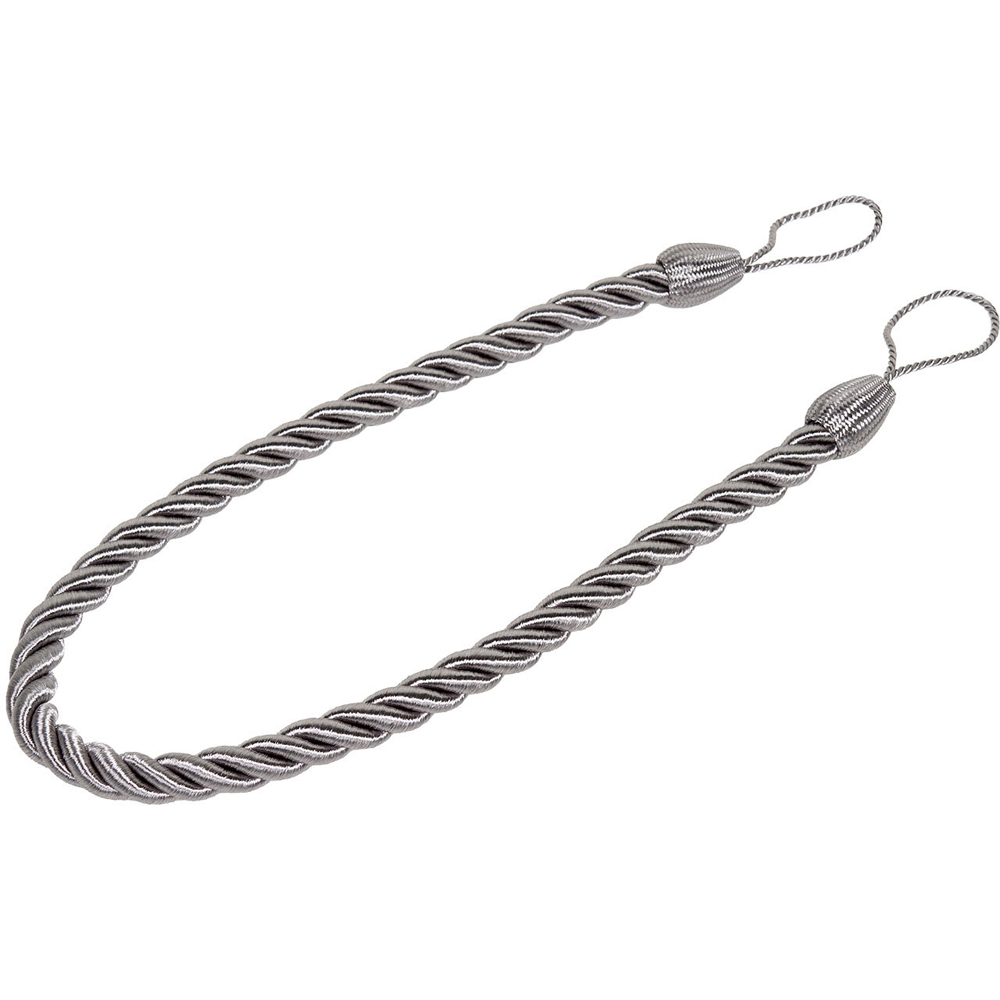 Rope Tie Back Grey Image 2