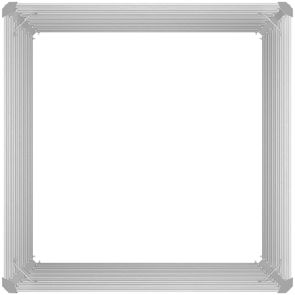 vidaXL Green Galvanised Steel Raised Garden Bed 77 x 100 x 100cm Image 5