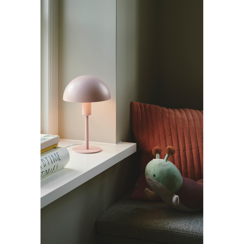 Nordlux Ellen E14 Dusty Rose Mini Table Lamp Image 4