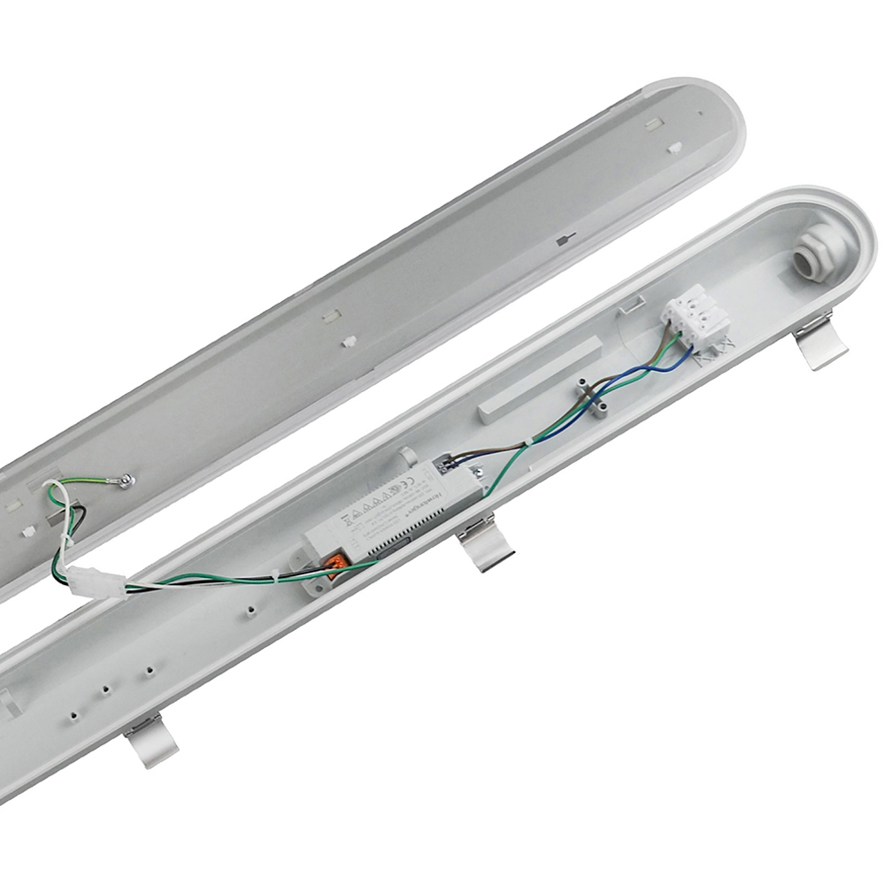 ENER-J 40W 4000K 4800 Lumen Non Corrosive LED Batten Fitting Light 120cm 2 Pack Image 4