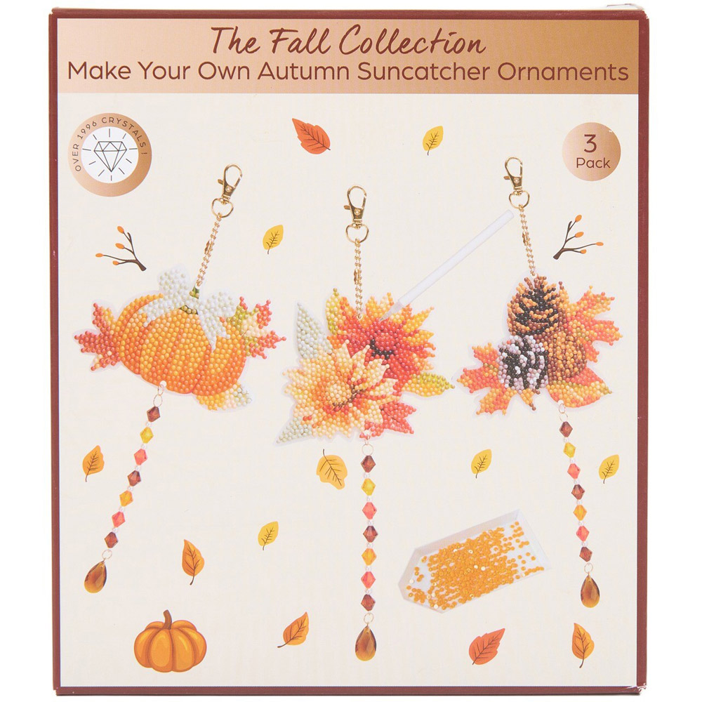 Make Your Own Autumn Suncatcher Ornaments Kit Image 2