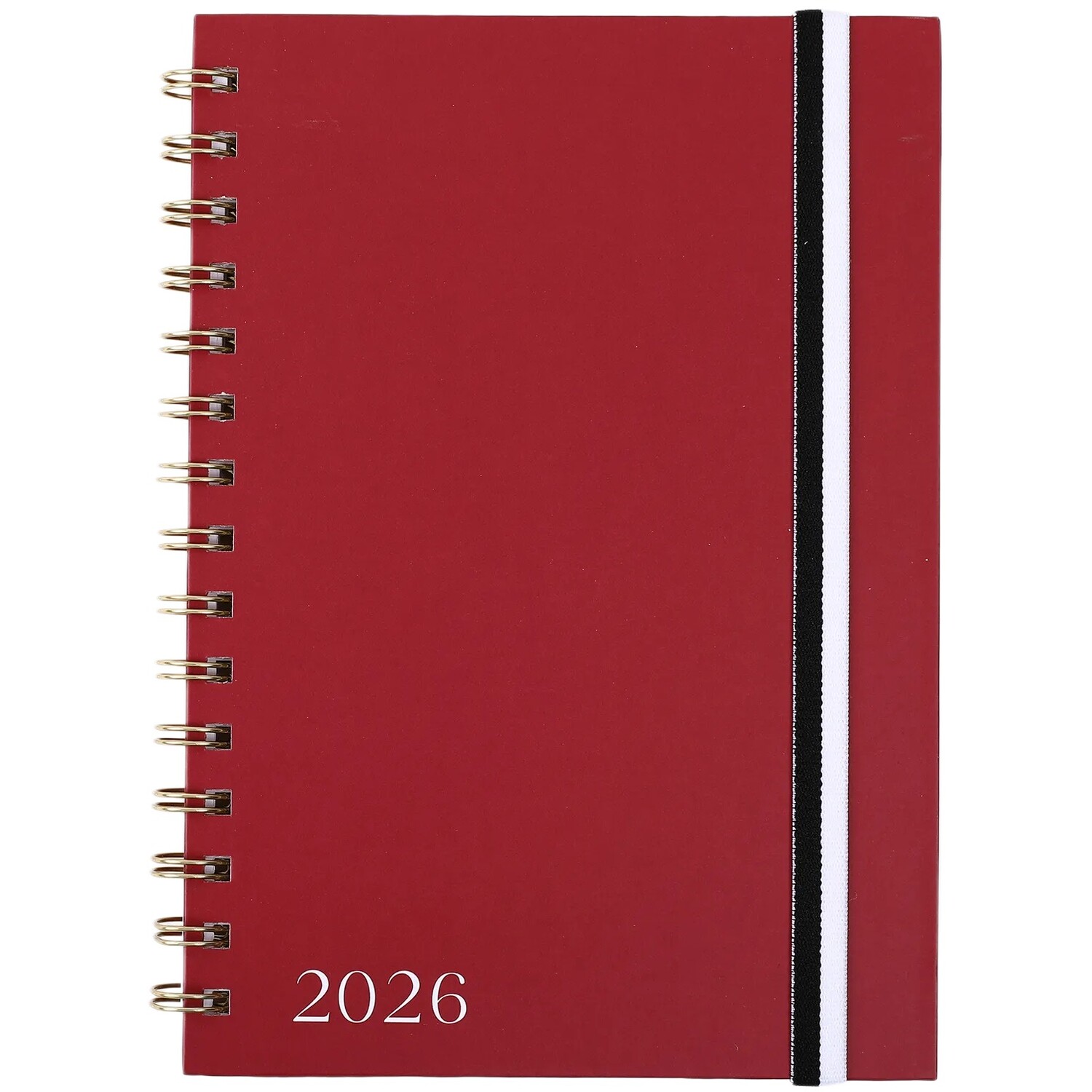 2026 Striped Spiral Diary A5 Image 3
