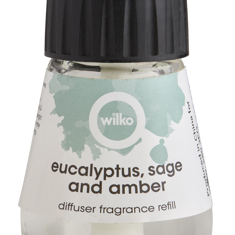 Wilko Eucalyptus Sage and Amber Diffuser Refill   Image 4
