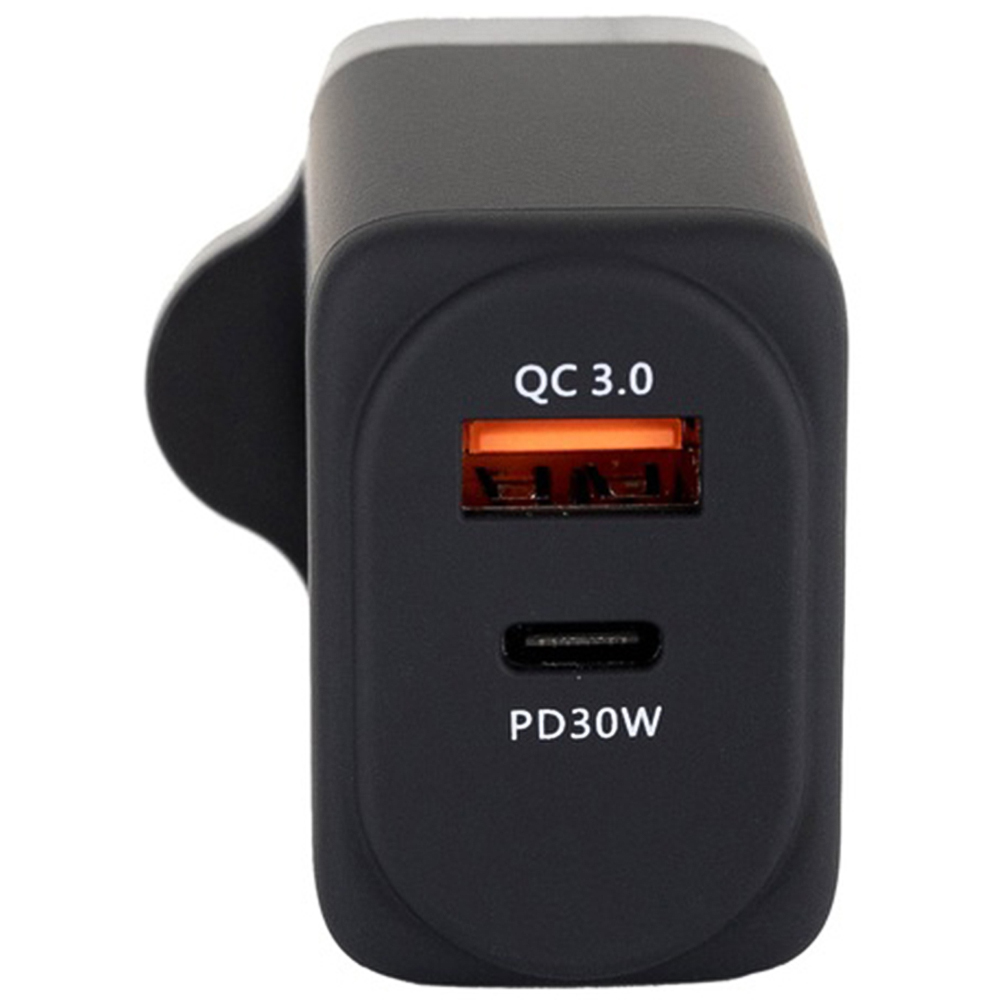 Our Pure Planet Dual UK Port USB-A + USB-C Wall Charger 30W Image 5