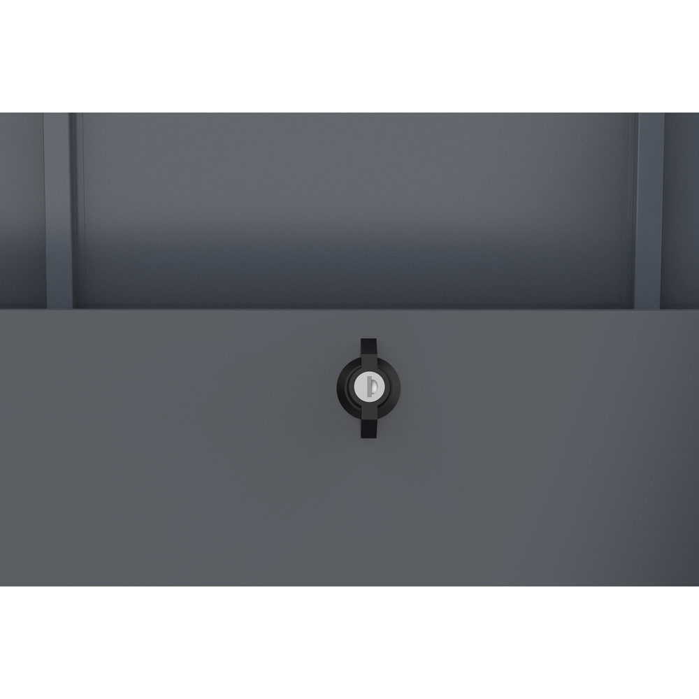 Trimetals 800L Grey Weatherproof Premium Garden Storage Box Image 6