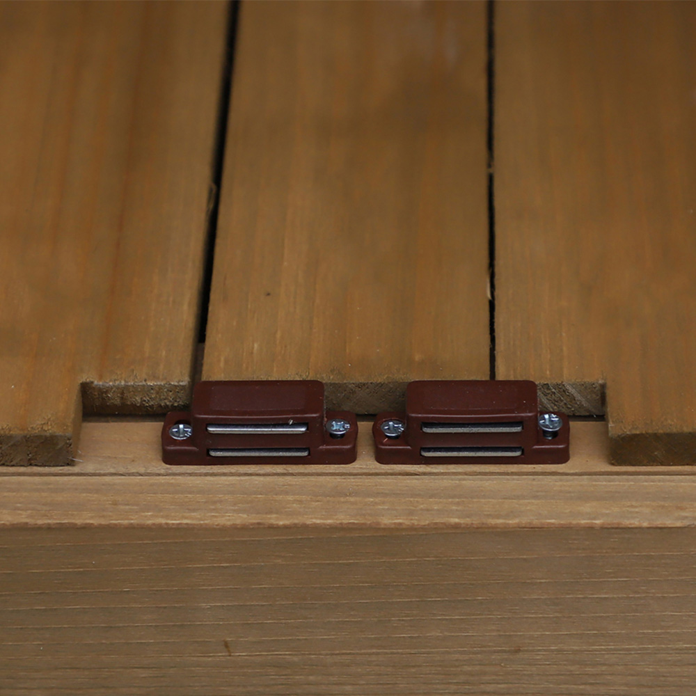 Outsunny Wooden 3 Tier Shed Image 4