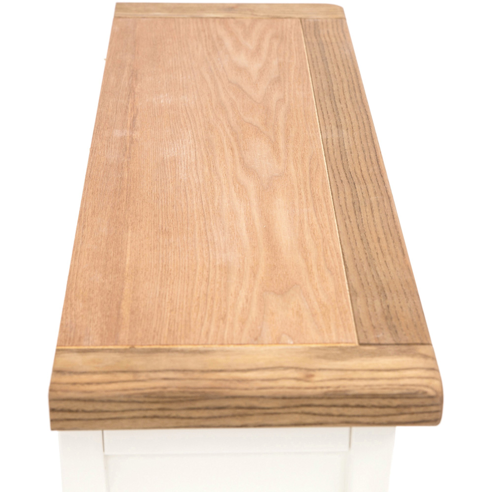 Cosenza 3 Shelf Off White Bookcase Image 6