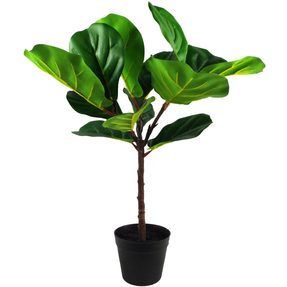 Botanik Fiddle Fig Artificial Tree in Pot 60cm Image 1