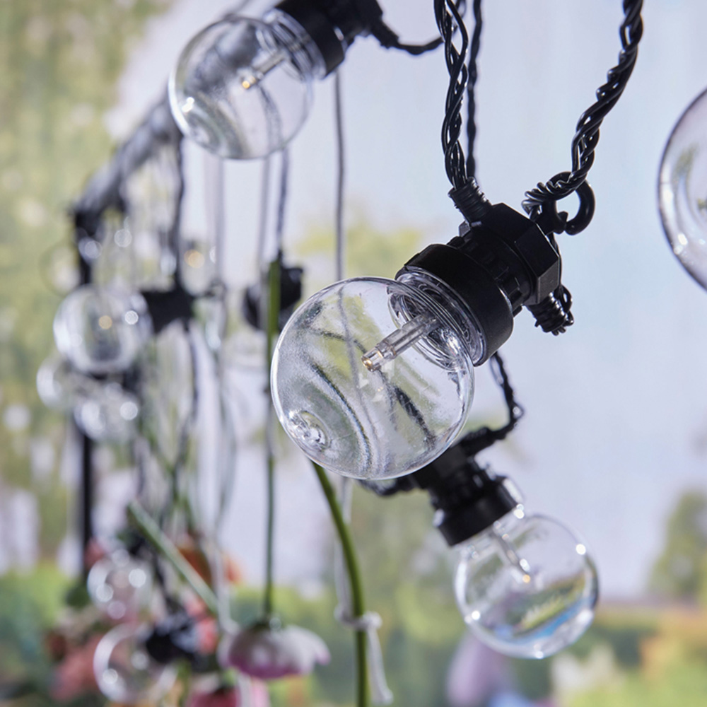 Luxform Global Fiji 20 Bulb String Light Set and Timer Image 1