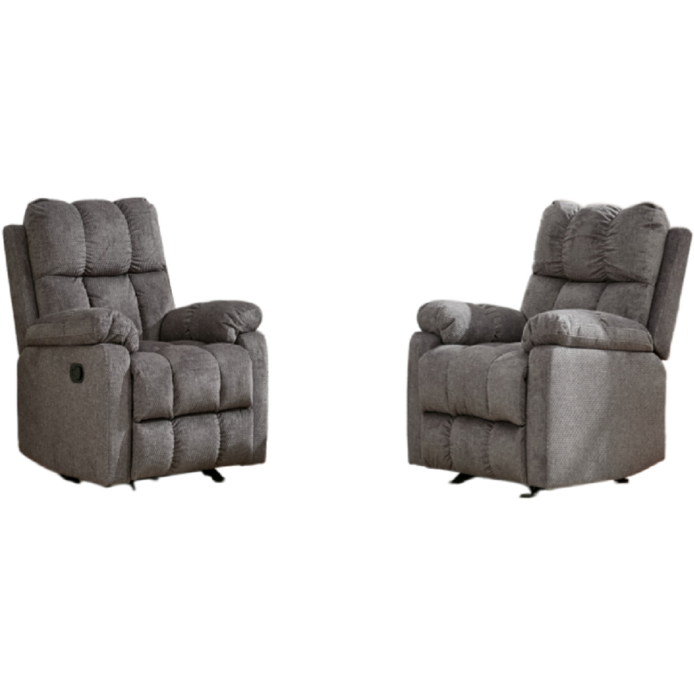 Furniture One 2 Seater Manual Recliner Sofa Set Image 2