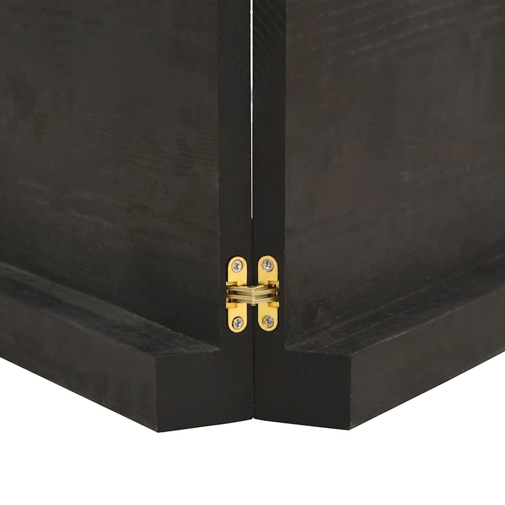 vidaXL 180cm Dark Brown Foldable Floating Wall Shelf Image 4