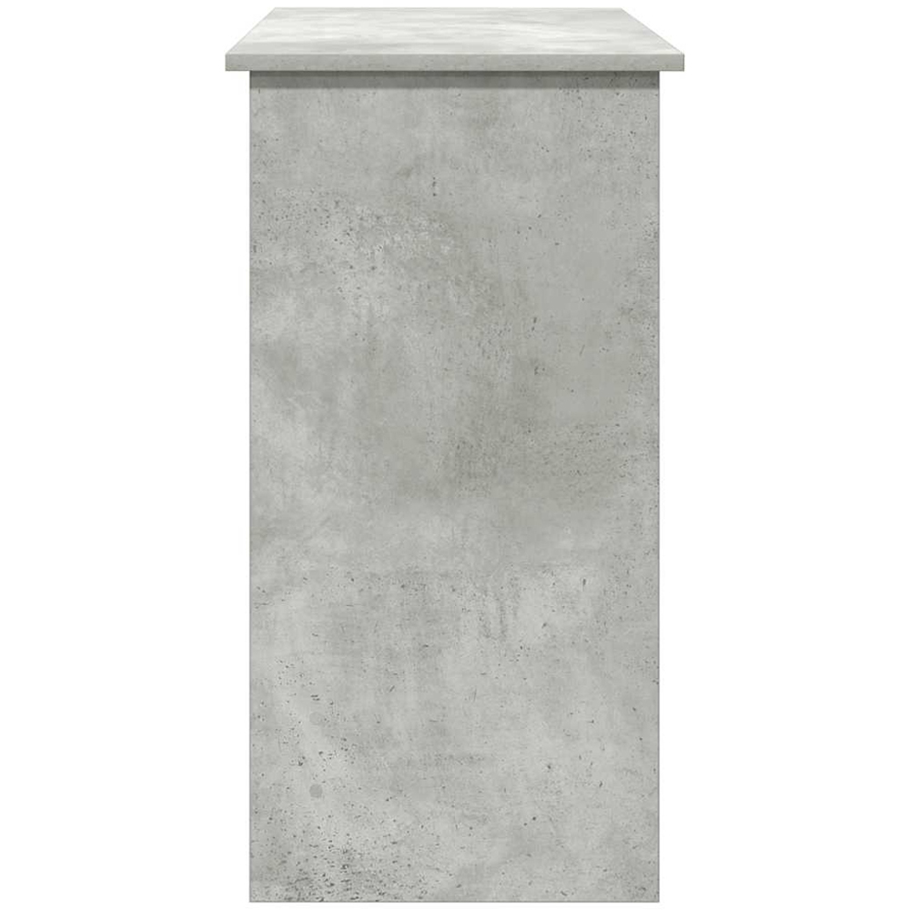 vidaXL Office Desk Concrete Grey Image 4