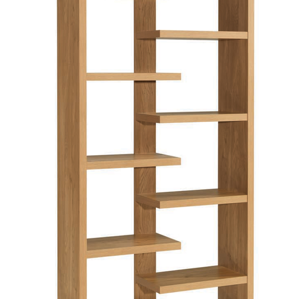 Toronto Multi Shelf Oak Effect Bookshelf Wilko