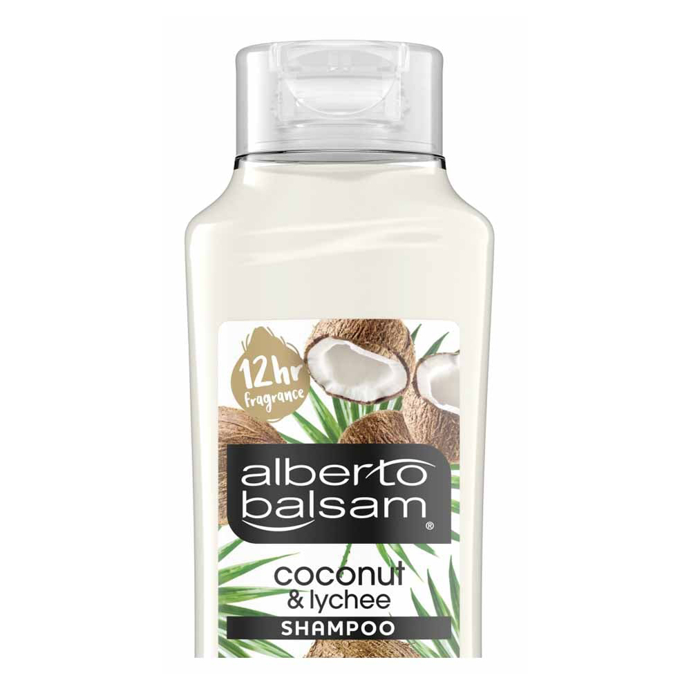 Alberto Balsam Coconut and Lychee Shampoo 350ml Image 2