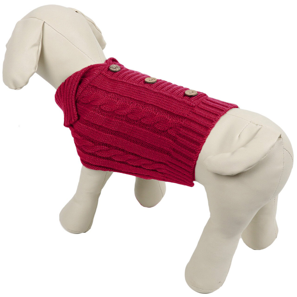Buttoned Knit Jumper - 40cm Image 8