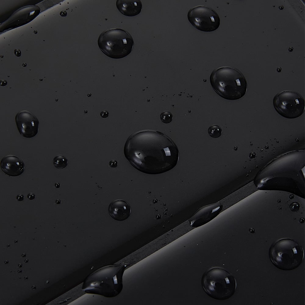 Living and Home Brick Effect Black Rectangle Self Adhesive Wall Sticker 10 Pack Image 6