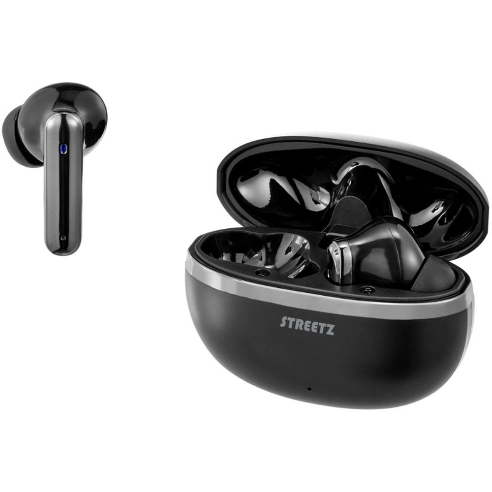 Streetz T235 Black True Wireless Earbuds Image 2
