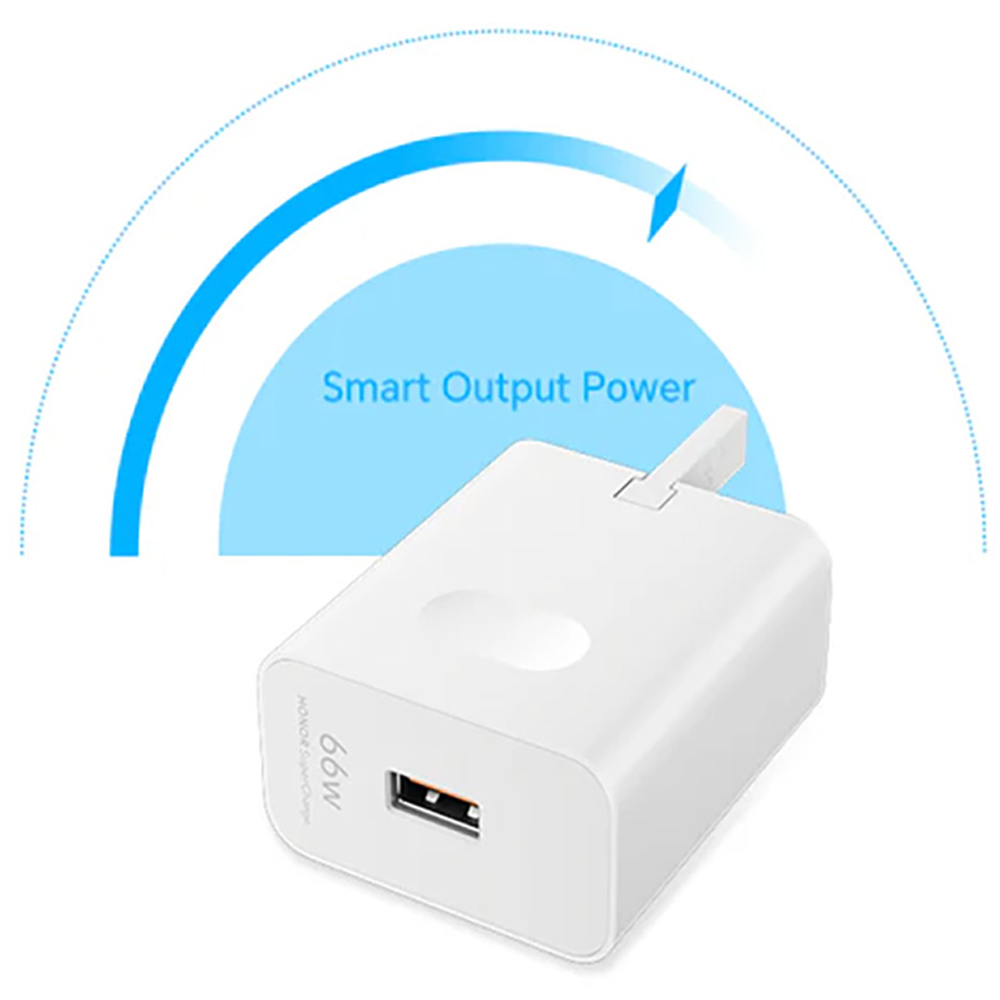 Honor Supercharge White Power Adapter 66W Image 2
