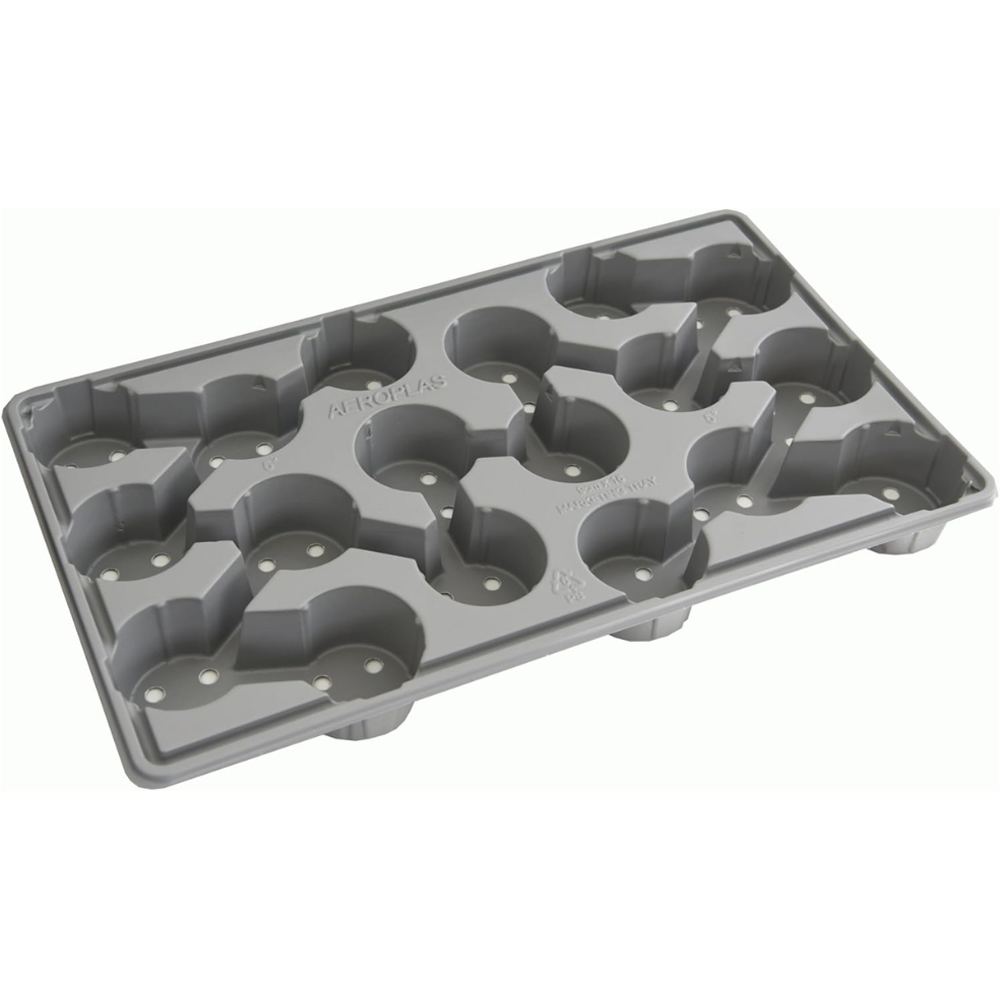 Garden Gear Hard Good Low Shuttle Tray 10 Pack with 180 Pots Image 2
