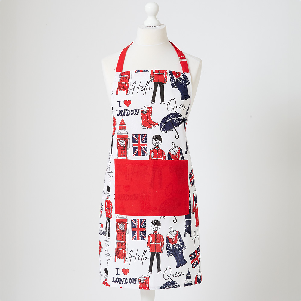 Highlands Homeware London Print Cooking Apron Image 2