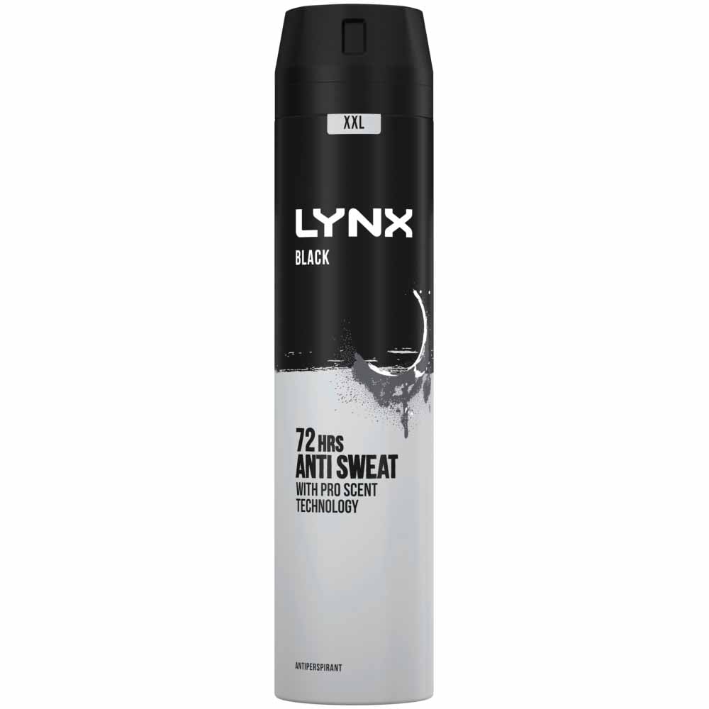 Lynx XXL Black 48 Hour Dry Anti Perspirant 250ml Image 1