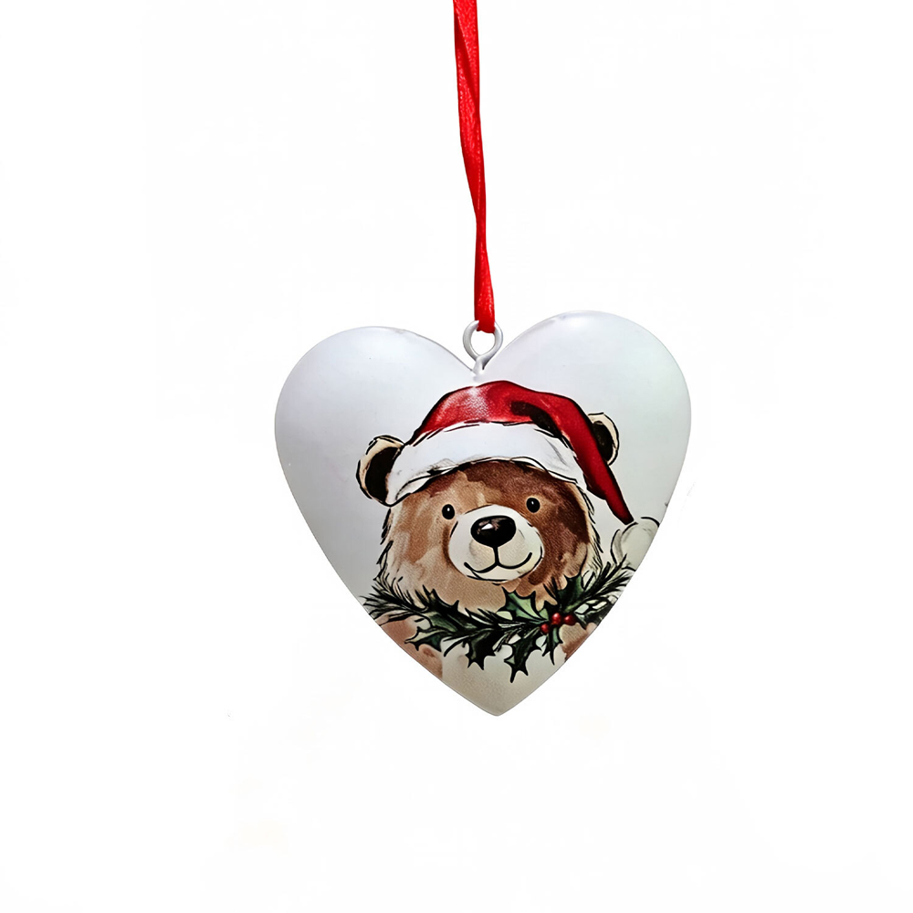 Set of 3 Heart Decorations Image 5