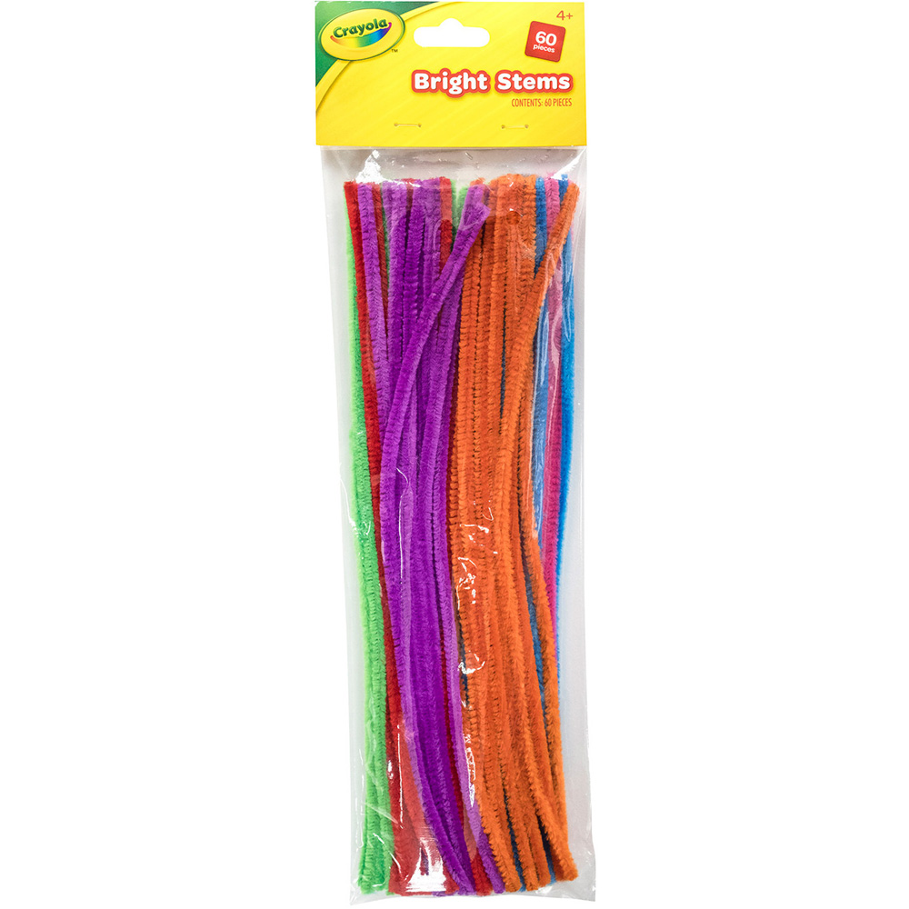 Pack of 60 Crayola Bright Stems Image