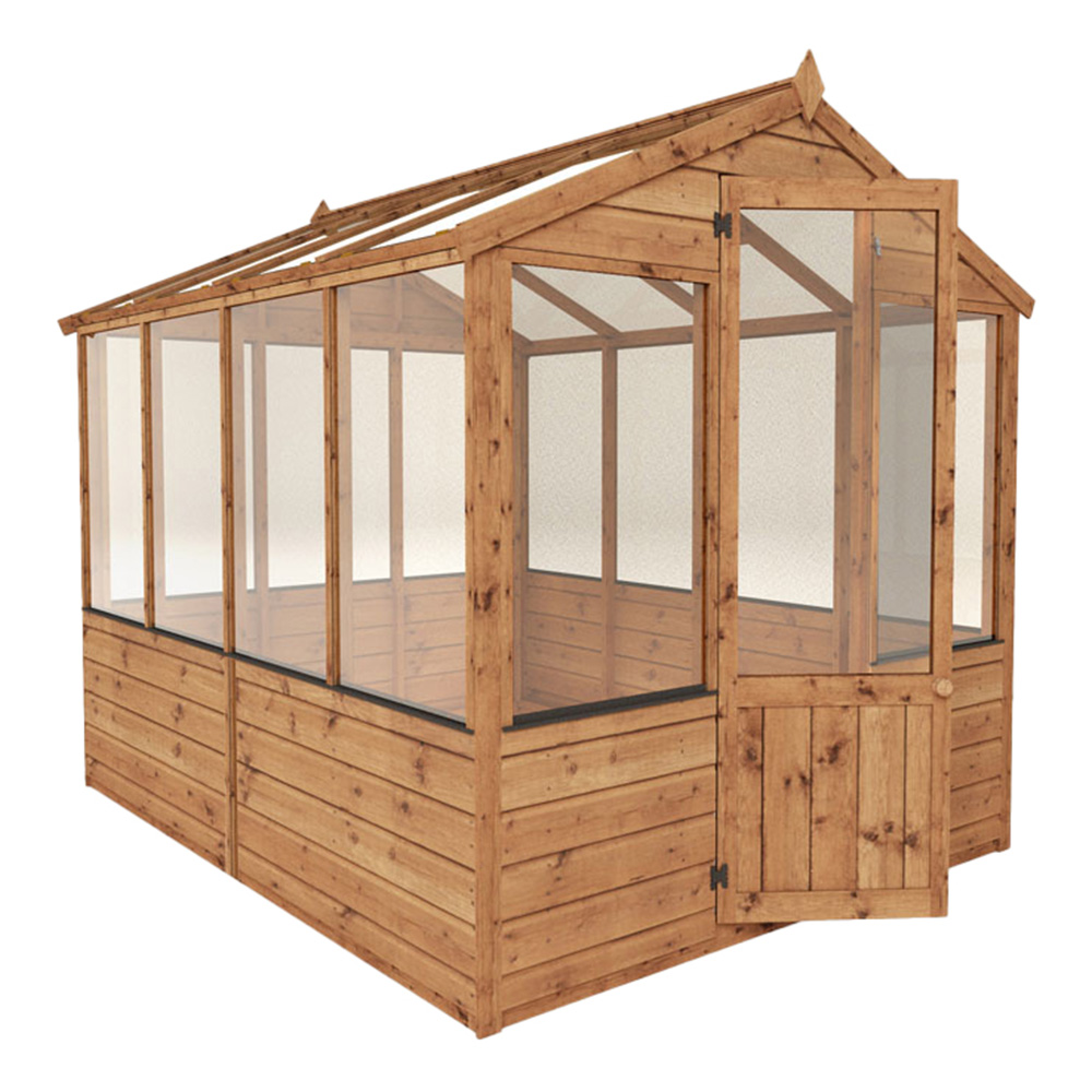 Mercia Wooden 8 x 6ft Traditional Greenhouse Image 5