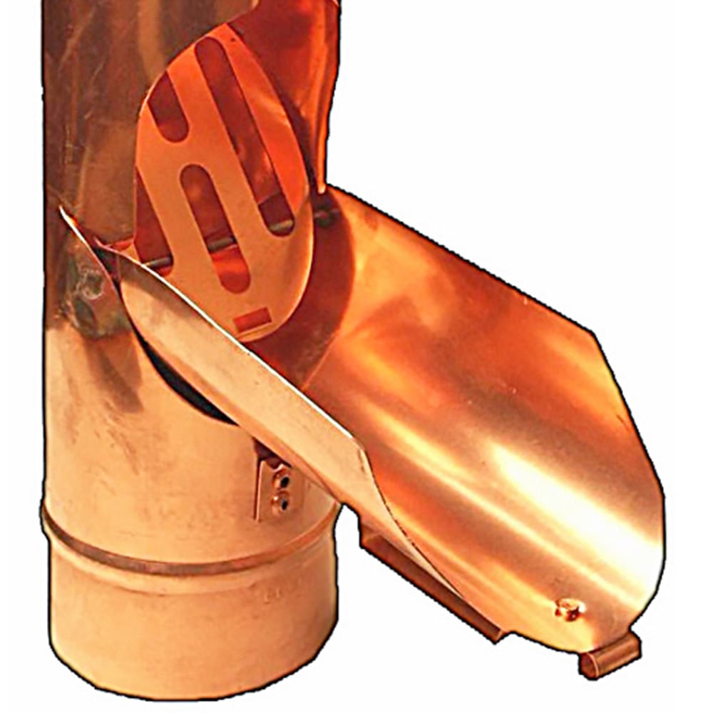 Metal Gutta Copper Downpipe Water Diverter Image 2