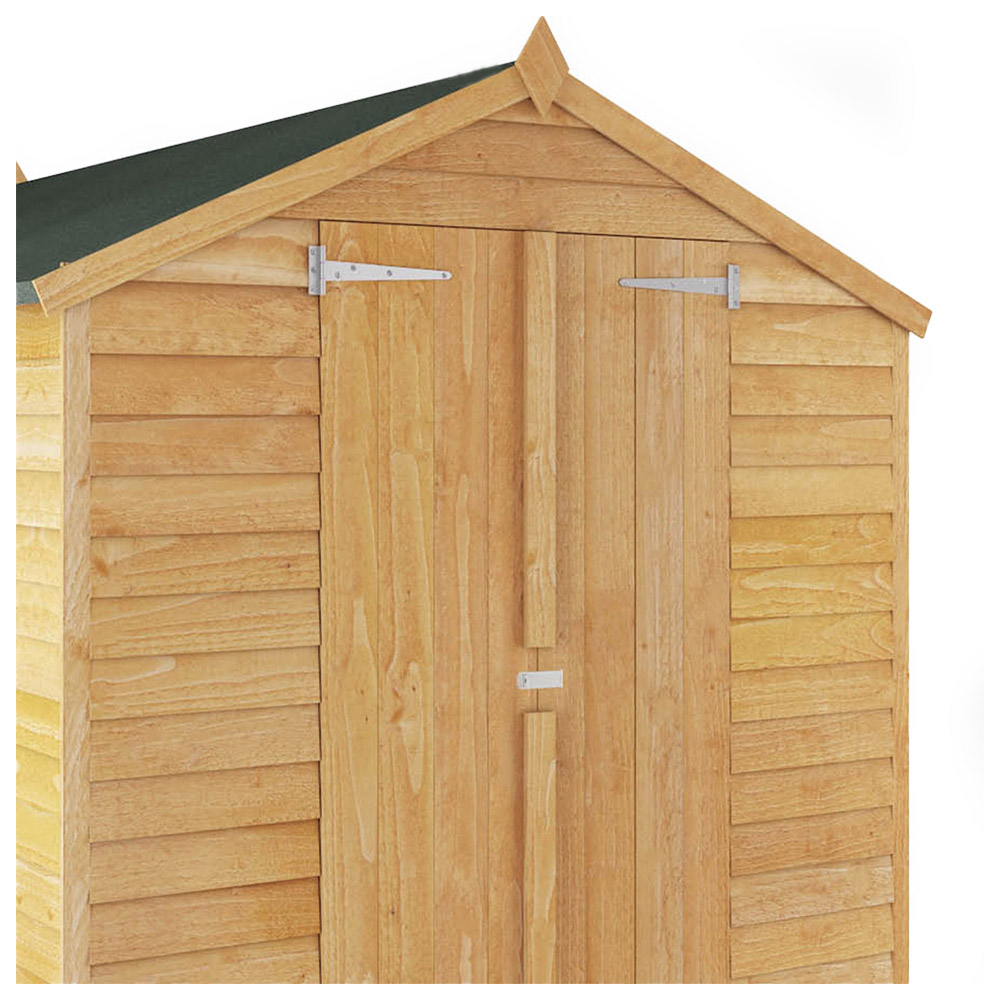 Mercia 10 x 6ft Double Door Overlap Apex Shed with Window Image 7