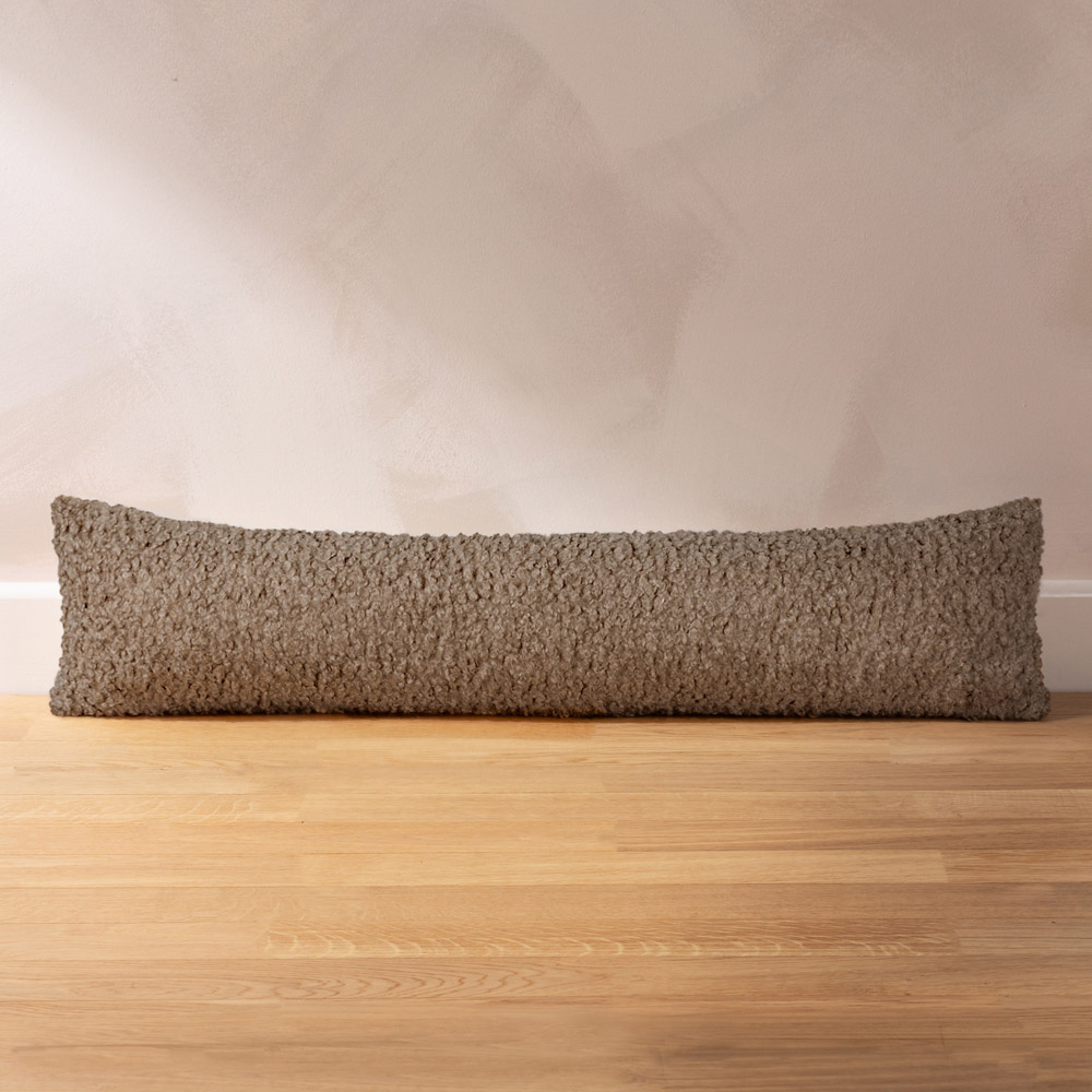 Yard Cabu Taupe Boucle Draught Excluder Image 2