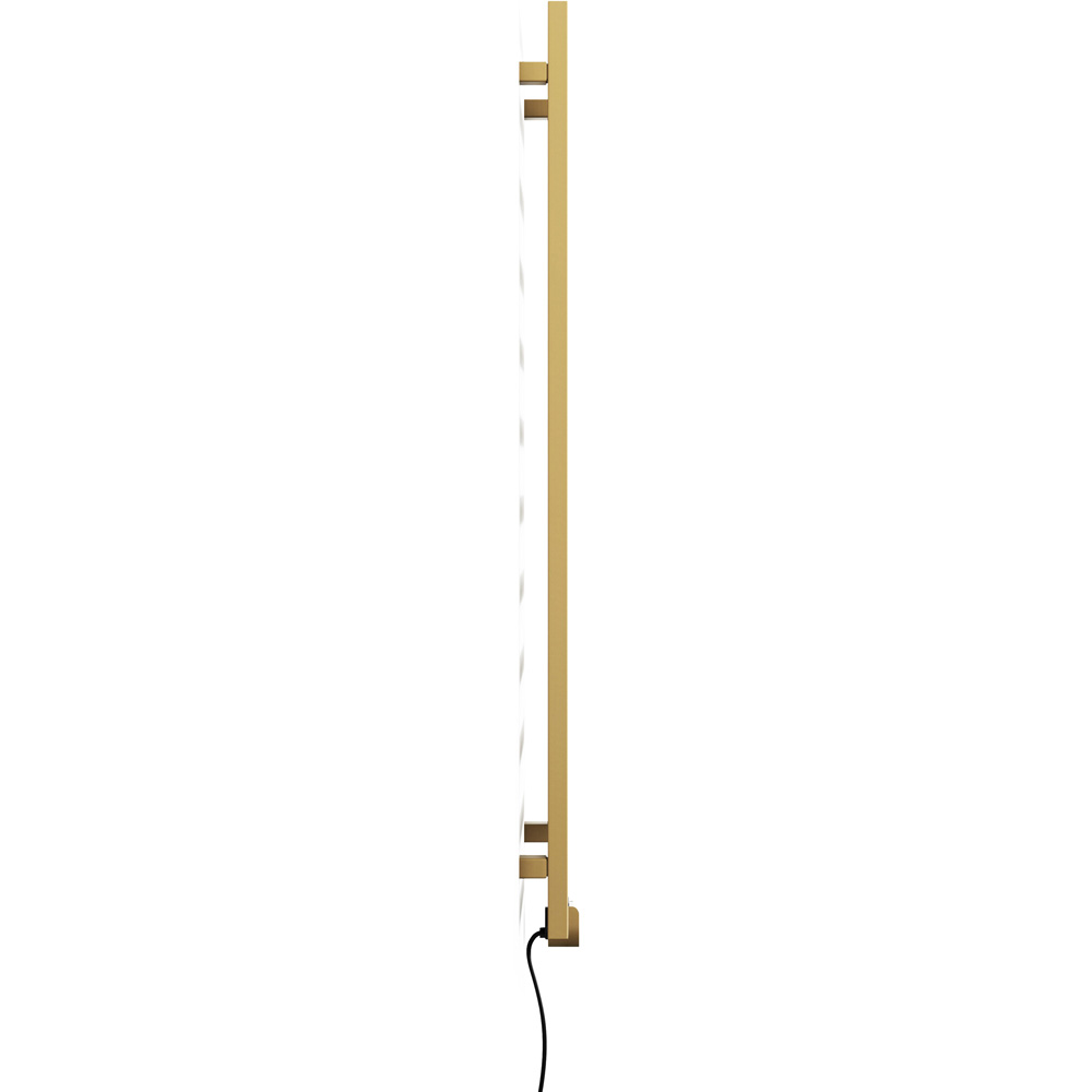 Terma Vivo Brass Electric Towel Rail with VEO Element Controller 1390 x 300mm Image 4