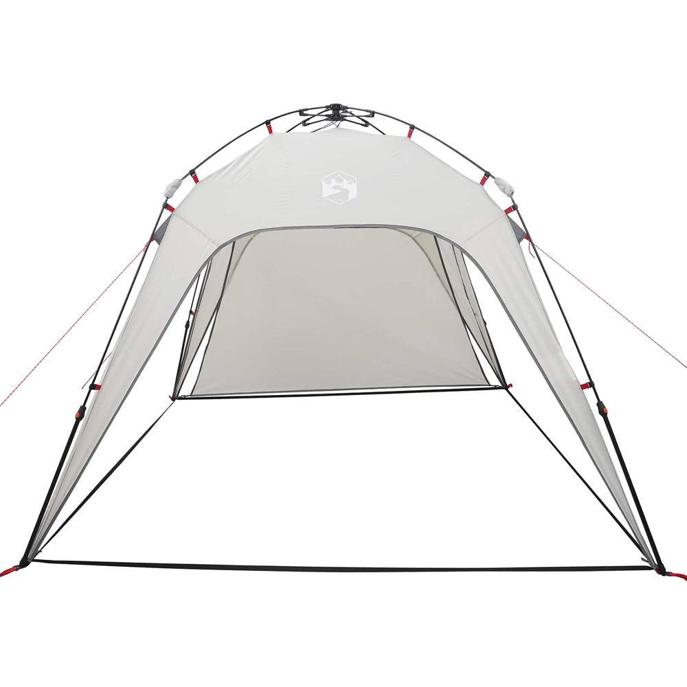 vidaXL 4 Person Instant Tent Grey Image 3