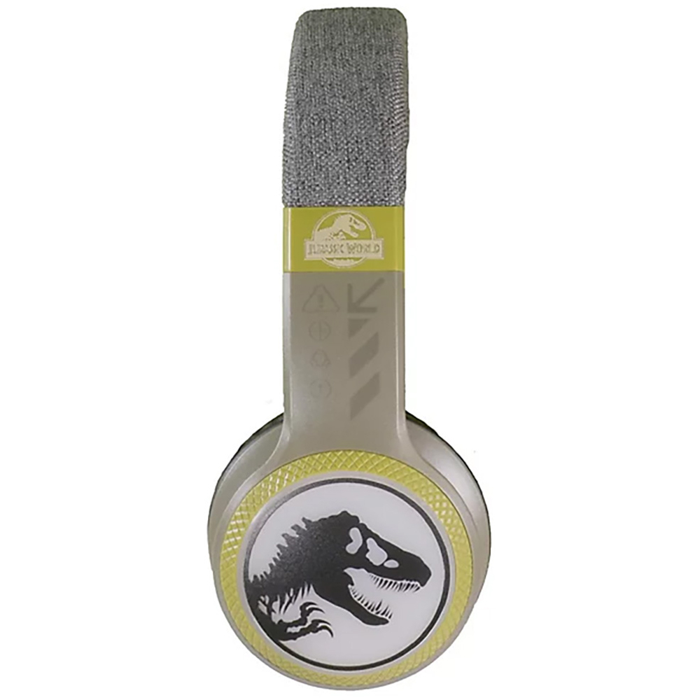 Lazerbuilt Jurassic World T-Rex Wireless Light-Up On-Ear Headphones Image 2