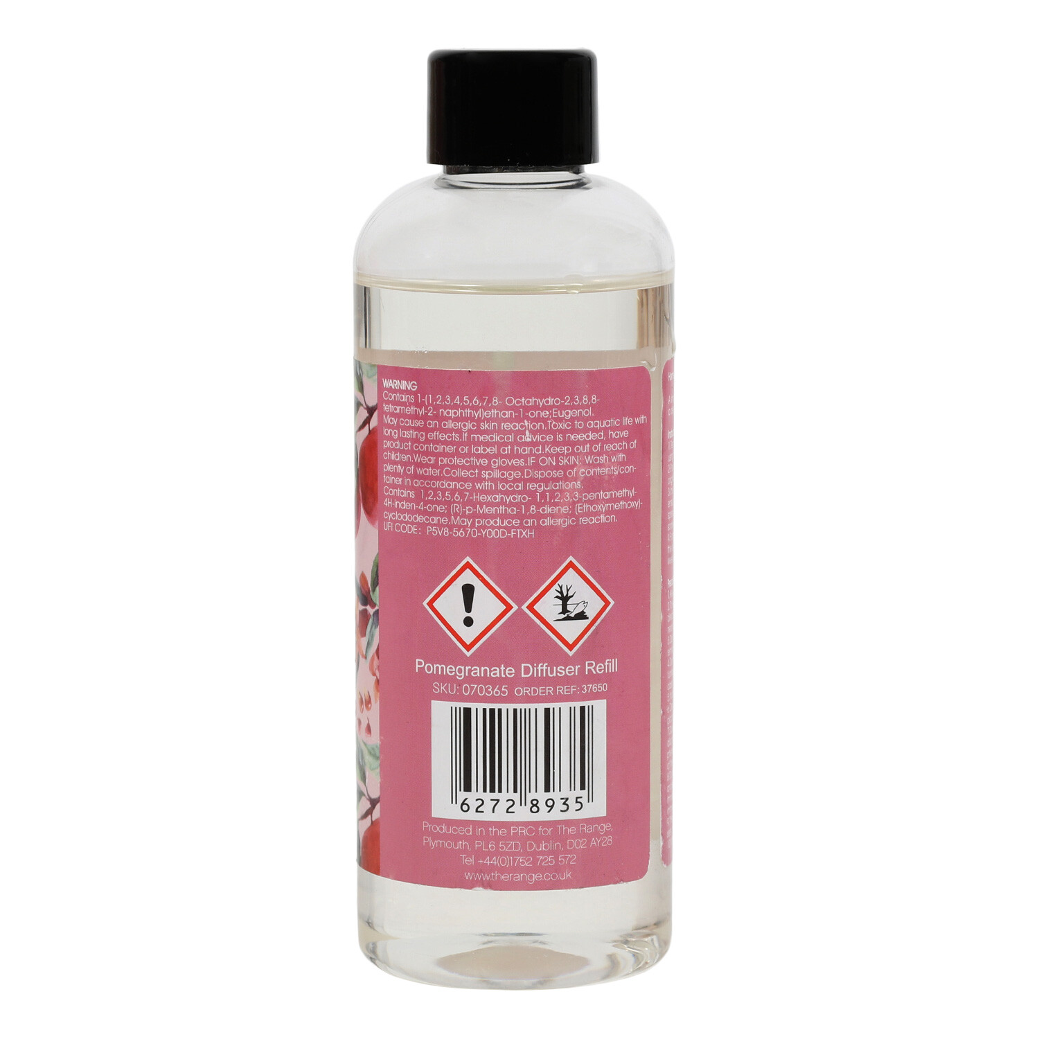 True Aroma Pomegranate Reed Diffuser Refill 200ml Image 2