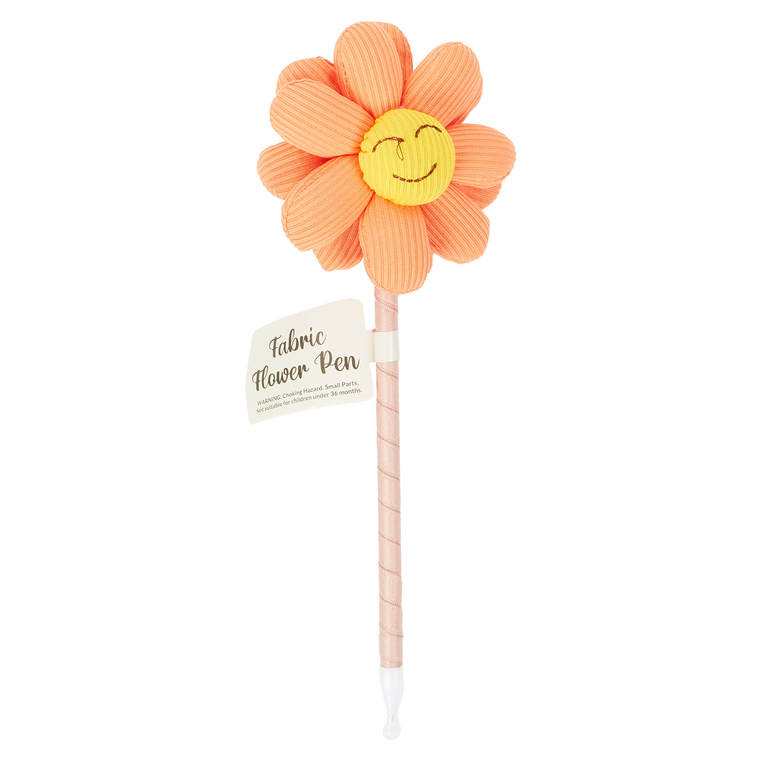Fabric Flower Pen - Multicolour Image 1
