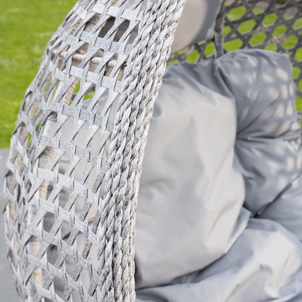 Artemis Home Oakley Light Grey Swing Chair Image 5