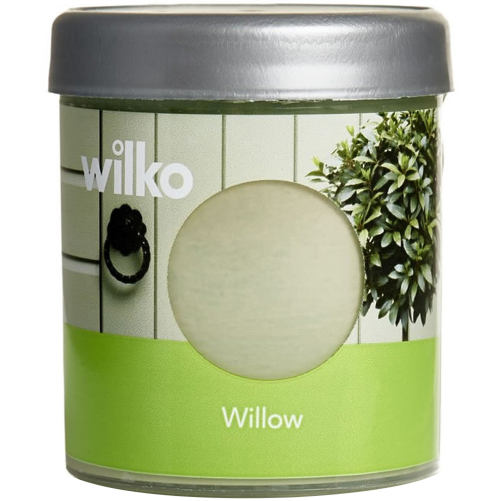 Wilko Garden Colour Willow Exterior Paint Tester Pot 75ml Image
