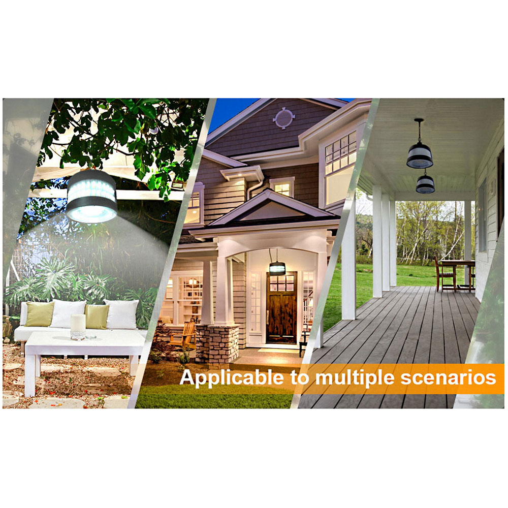 Callow Solar LED Pendant Light White Image 3