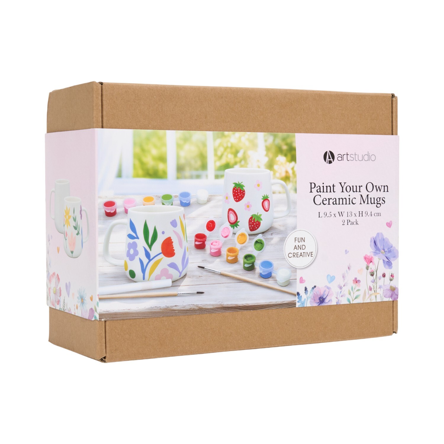 Paint Your Own Ceramic Mug Kit Image 2