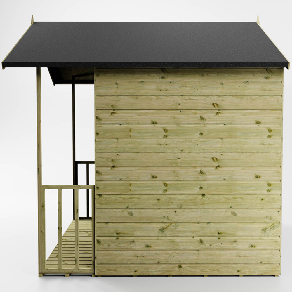 Mercia 7 x 7ft Double Door Traditional Summerhouse Image 5