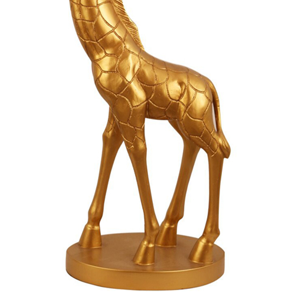 Giraffe Floor Lamp Black and Gold Image 5