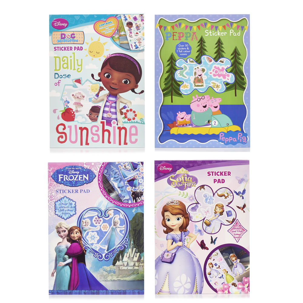 Kids Character Sticker Books Image 1