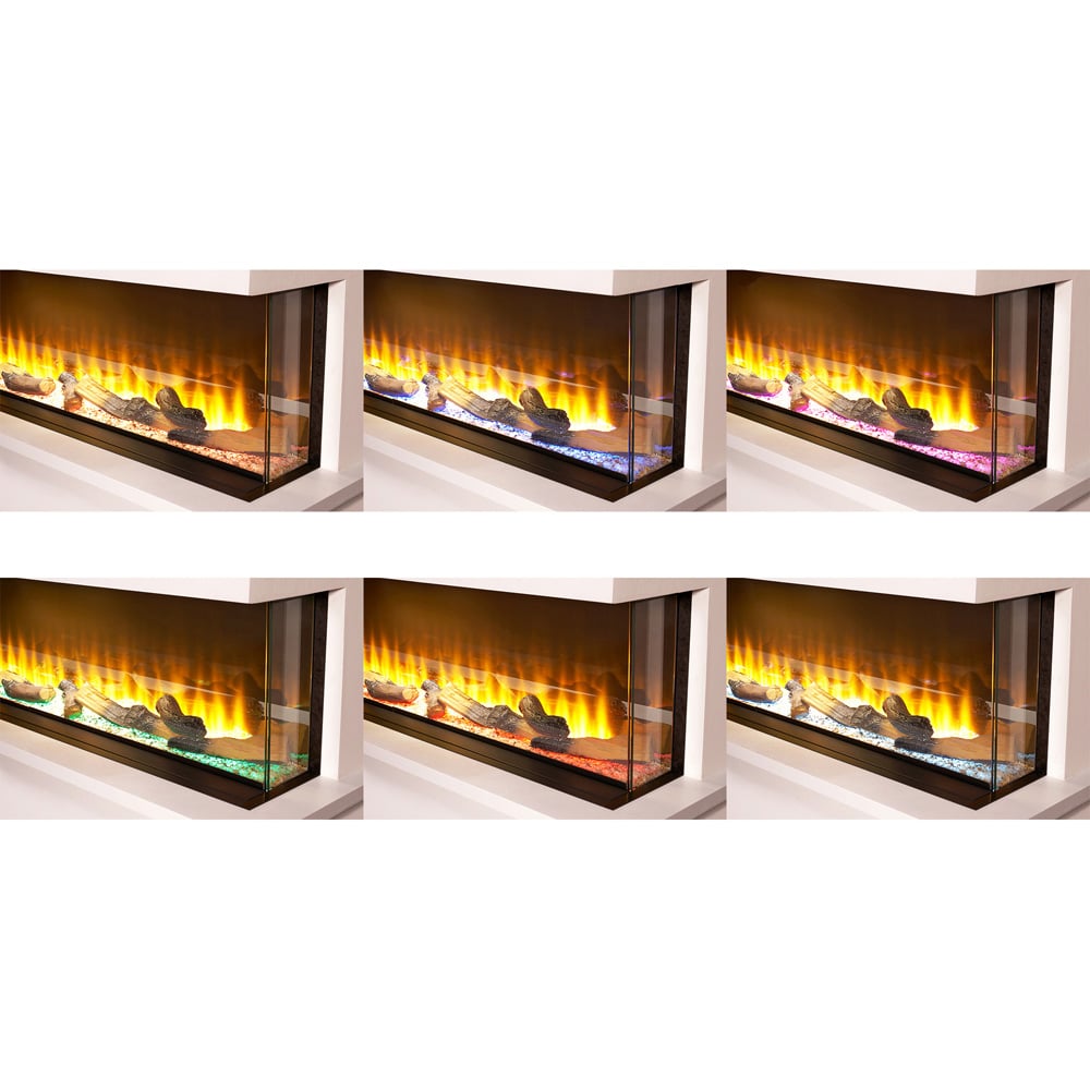 Adam Sahara Panoramic Media Wall Electric Fireplace 51 inch Image 7