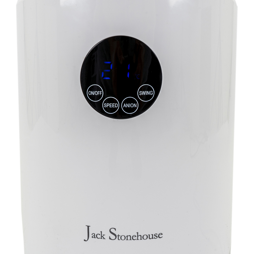 Jack Stonehouse EX08044 Grey Bladeless Fan with LED Lights Image 5