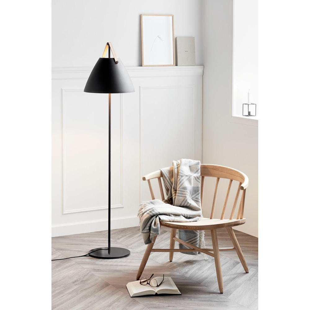 Nordlux Strap Black Floor Lamp Image 4