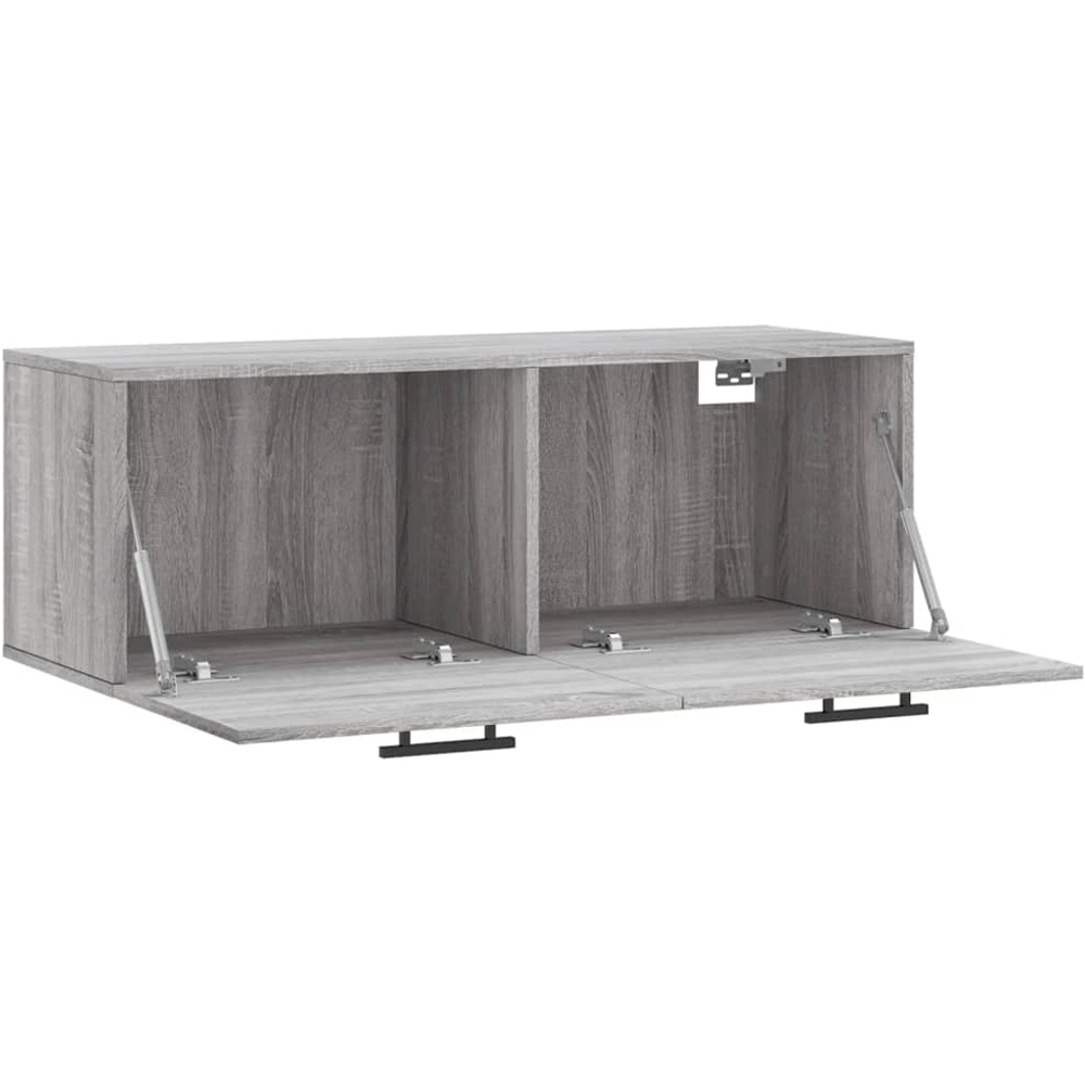 vidaXL 2 Door Grey Sonoma Wall Cabinet Image 6