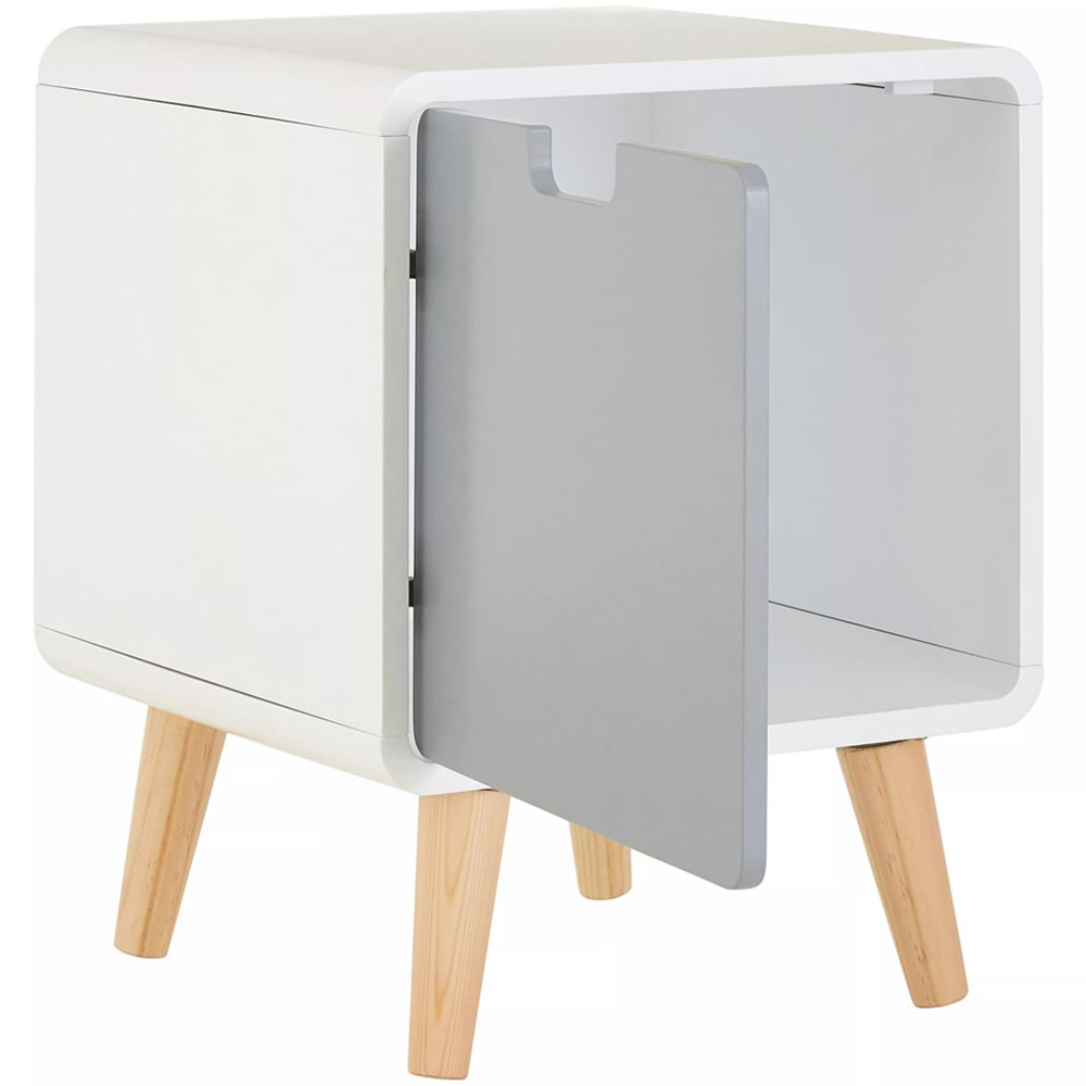 Premier Housewares Milo Single Door Cabinet Image 6