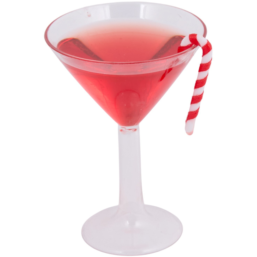 Pack of 6 Festive Drink Decorations Image 4